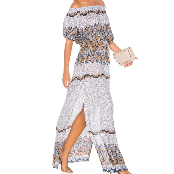 Tiare Hawaii Sage Off Shoulder Maxi Dress - Picture 11 of 11